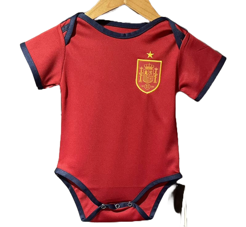 Espagne Domicile 2024 Body Bébé - Cliquez sur l'image pour la fermer